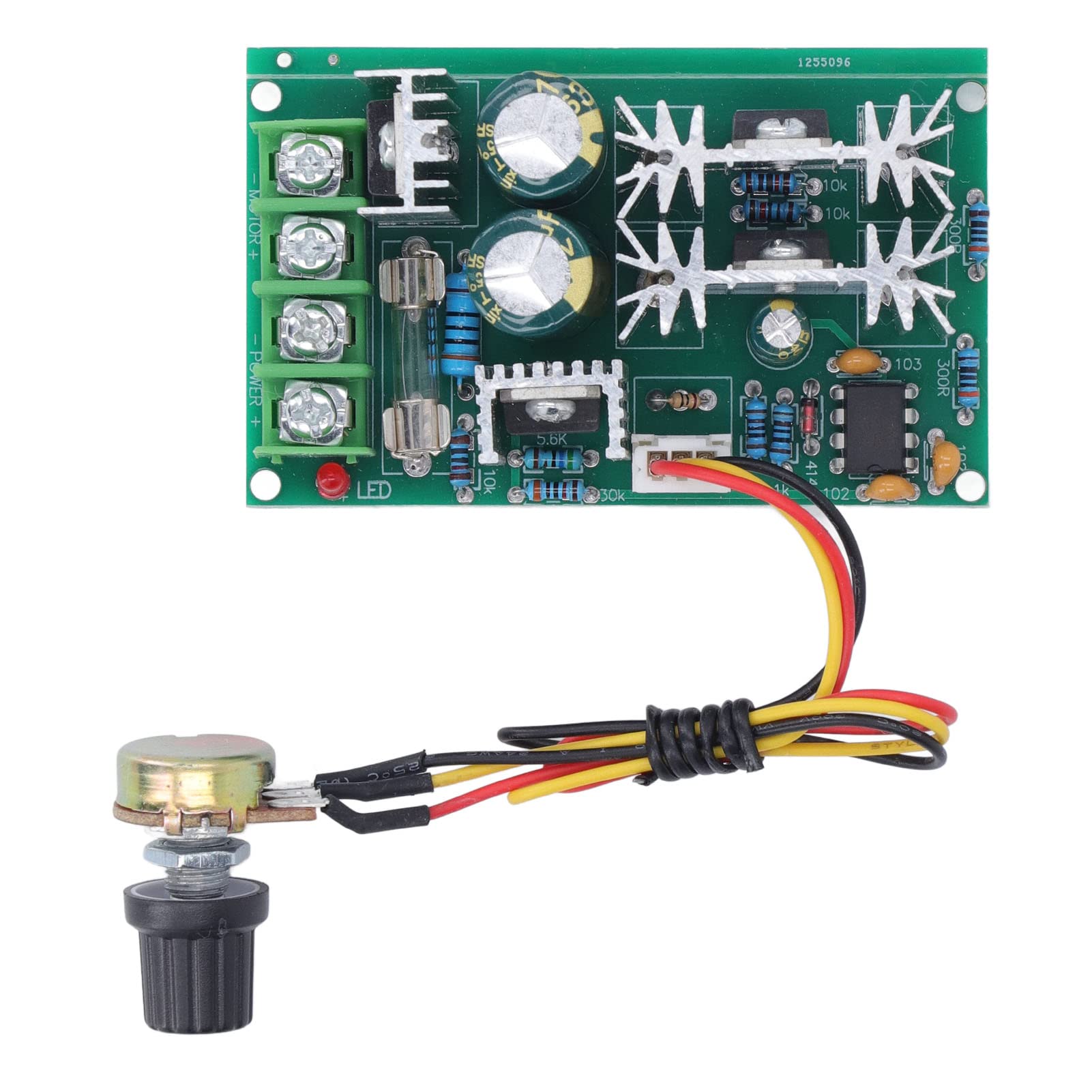 Regolatore Velocità Motore CC PWM - 12V/24V/36V/48V, 20A, Per Motori Spazzolati - Foto 7