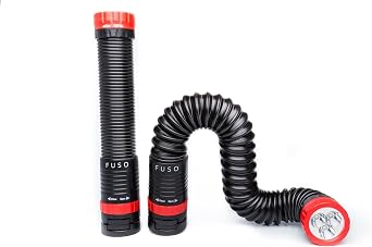 Fuso LED Flashlight Red & Yellow Combo Pack
