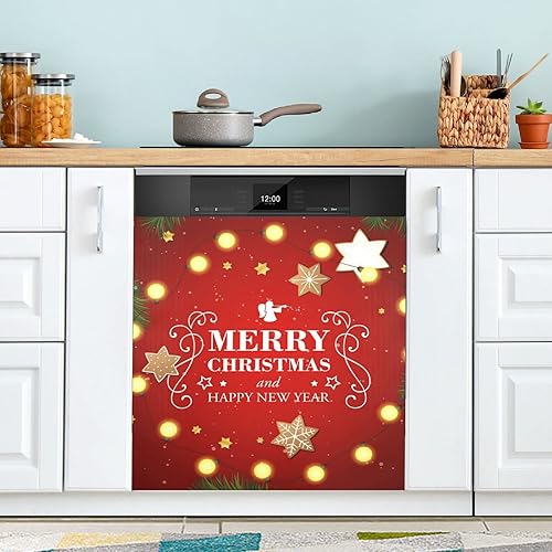 Miniatura 8 de Cubierta magnética para lavavajillas con texto en inglés «Happy Valentine's Day», calcomanías magnéticas para el hogar, cocina, nevera, lavadora, 23