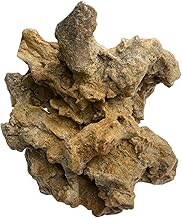 Natural Coral-Shaped Limestone Rock for Aquarium & Terrarium | pH Buffering Calcium Carbonate Stone | Ideal for Cichlids, Clownfish, Gobies & Reef Aquascape (Small)