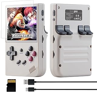 for Anbernic rg35xx Handheld Game Console for Kids, Mini Pocket Retro Game Console Preload 5474 Games, 3.5 inches IPS Screen, Support Extend Gamepad and HDMI Output TV