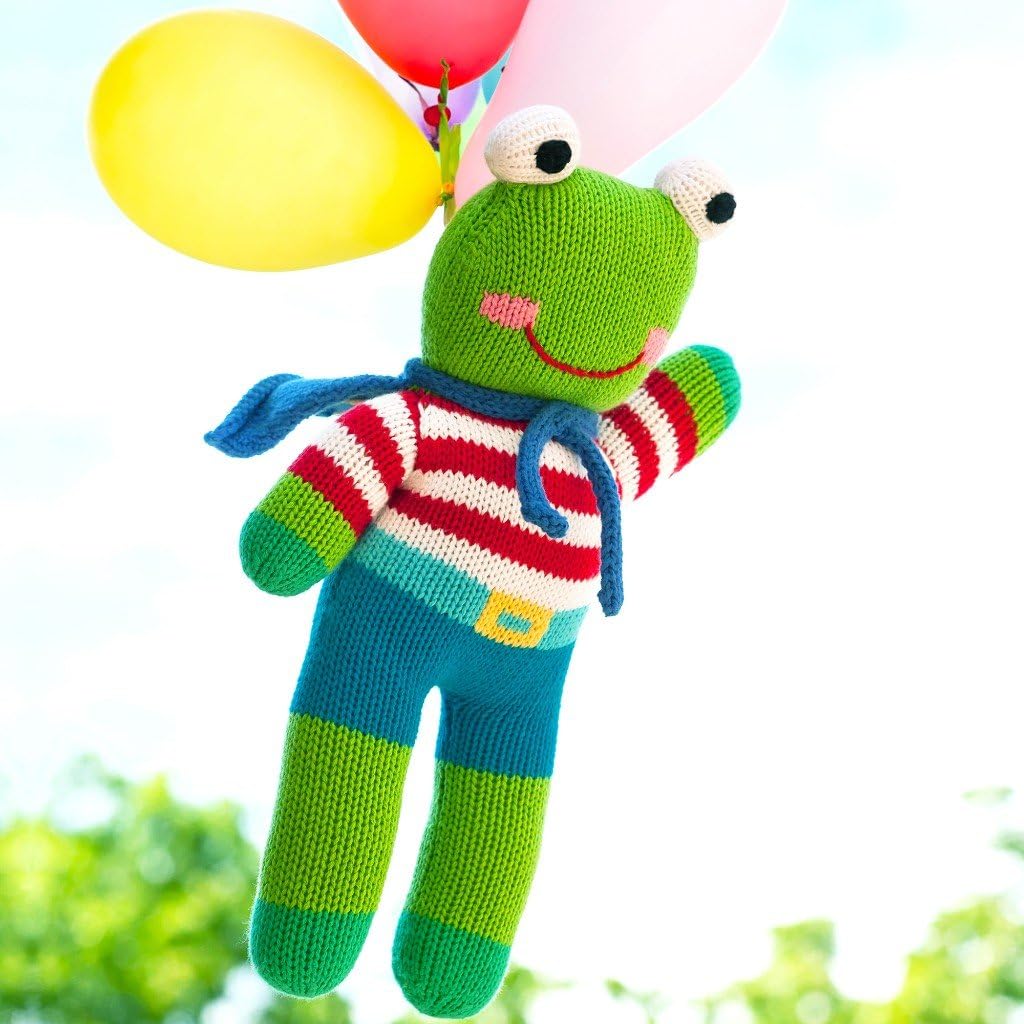 Hot Deals Zubels Baby Freddy The Frog Hand-Knit Plush Toy, All-Natural Fibers, Eco-Friendly, 36-Inch Black Friday - 70% OFF Zubels Baby Freddy The Frog Hand-Knit Plush Toy, All-Natural Fibers, Eco-Friendly, 36-Inch