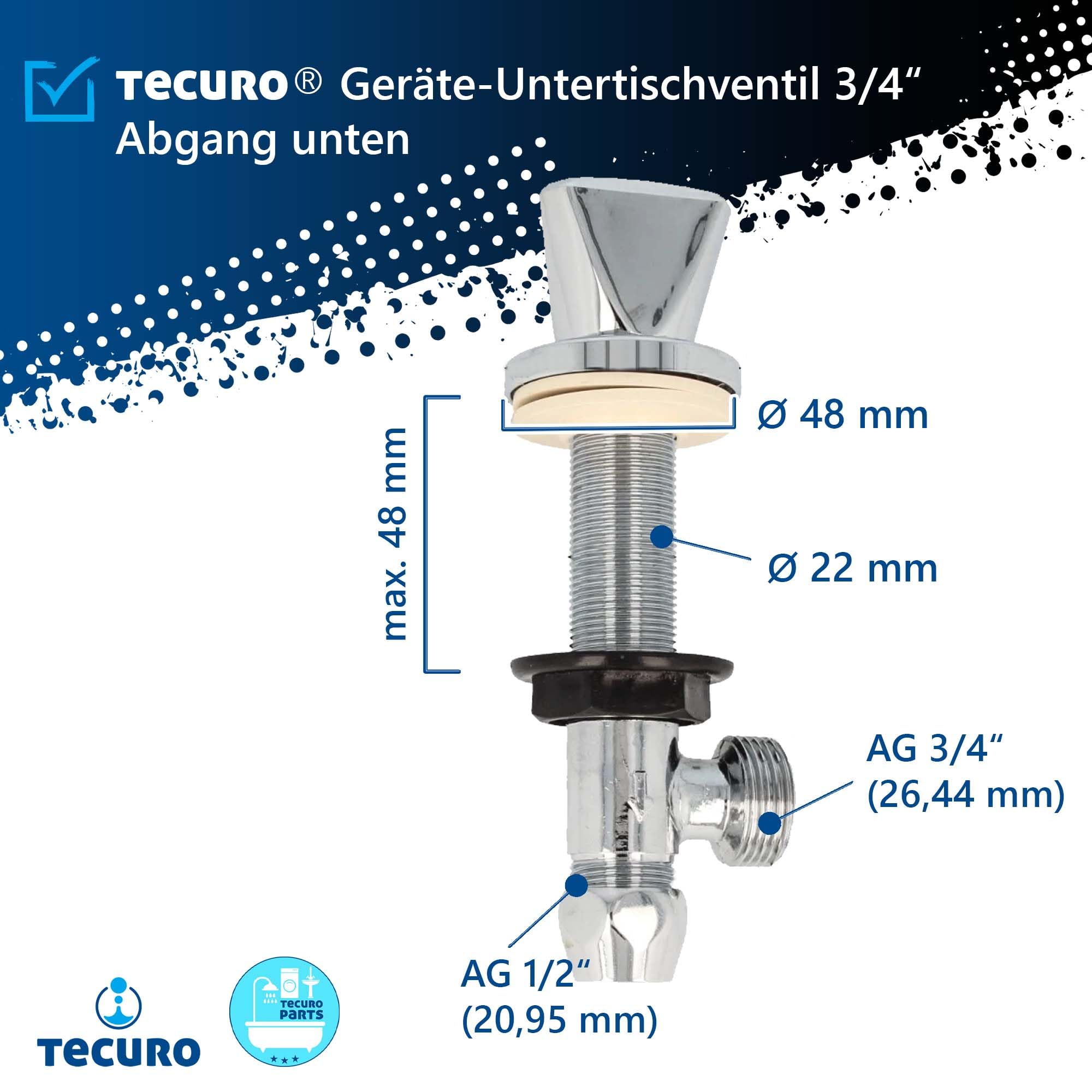 Tecuro Device Eunter Sink Valve - Was Valve for Security Appliances - Image 2