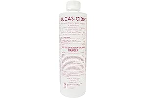 LUCAS-CIDE Salon and Spa Disinfectant Multipurpose Surface Sanitizer for Tanning Beds