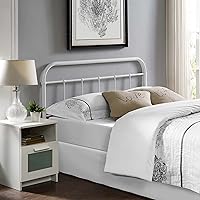 Vista 10 de Modway Serena - Cabecera de cama de acero estilo rústico