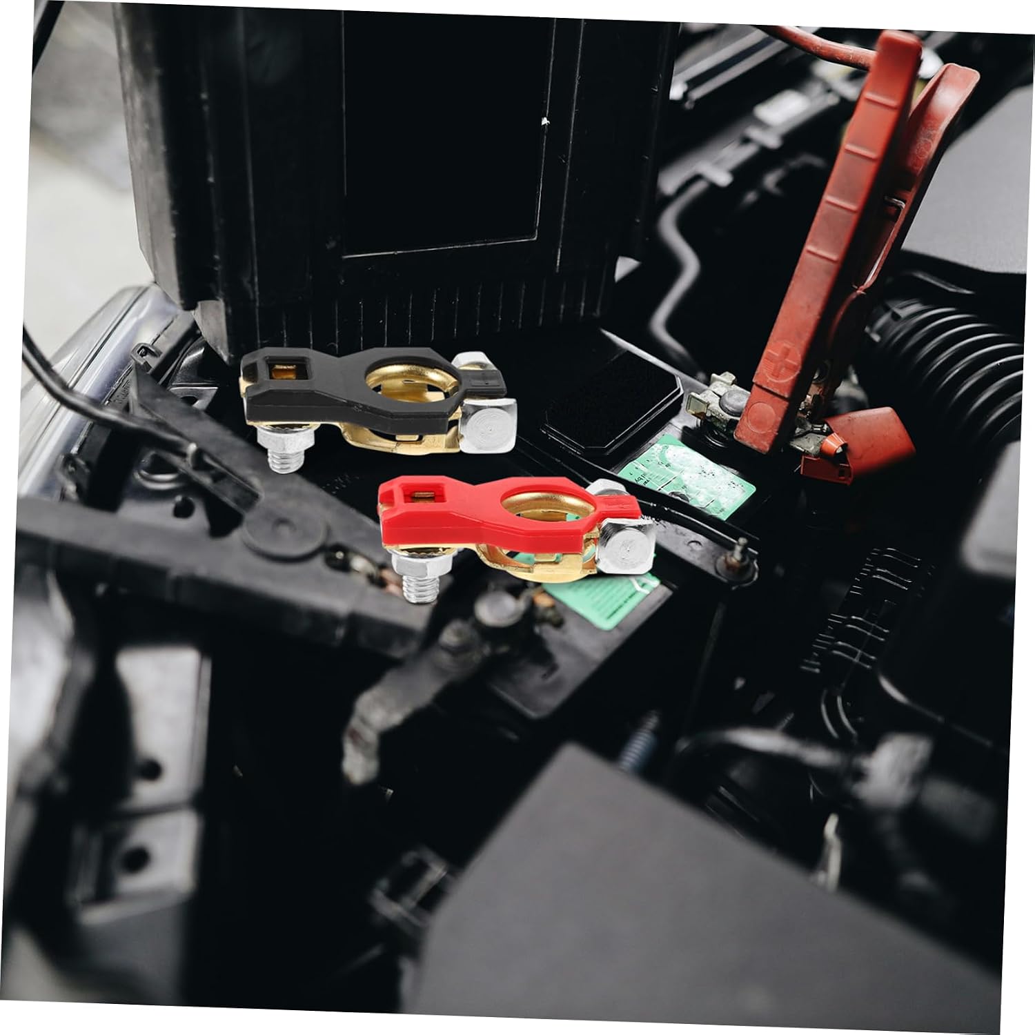 5pairs Battery Clamp Connector for Automotive Use Battery Charger Clip Easy to Install Terminal for Transmission
