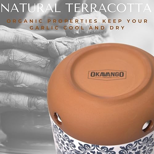 Miniatura 4 de Garlic Keeper de cerámica  conservadores de ajo  recipiente de almacenamiento de ajo  Soporte para ajo  Encimera  Tarro de ajo  Contenedor de ajo