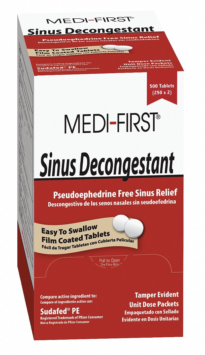 Medi-First Sinus Decongestant