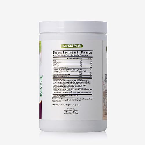 Miniatura 2 de Beyond Fresh Immune Support, fórmula de superalimentos, potentes antioxidantes, sabor natural de bayas mixtas, 8.46 onzas