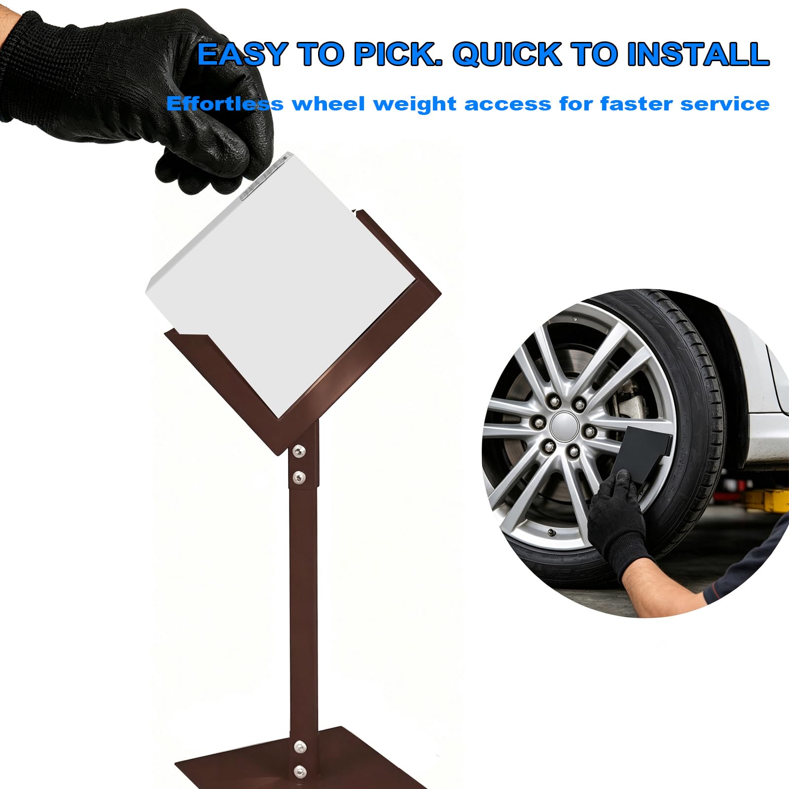 Pesas adhesivas de rueda de 1/4 onzas para coches, camiones, SUV y motocicletas, 715 unidades/rollo de 11 libras/rollo, pesas adhesivas para ruedas