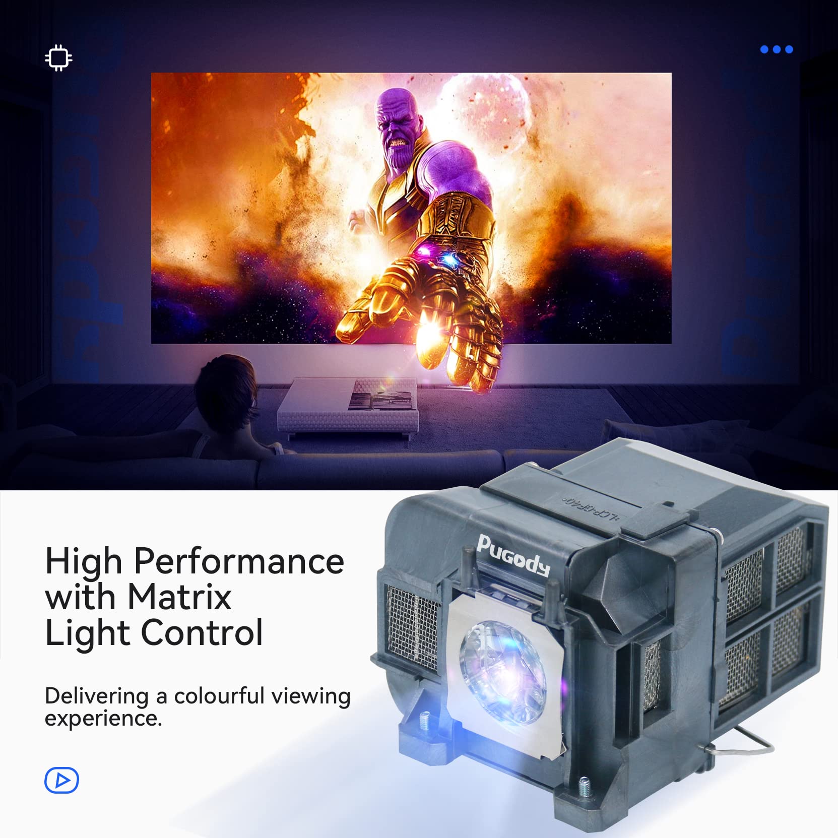 Mitsubishi VLT-XD700LP Lampe De Projecteur Avec Module