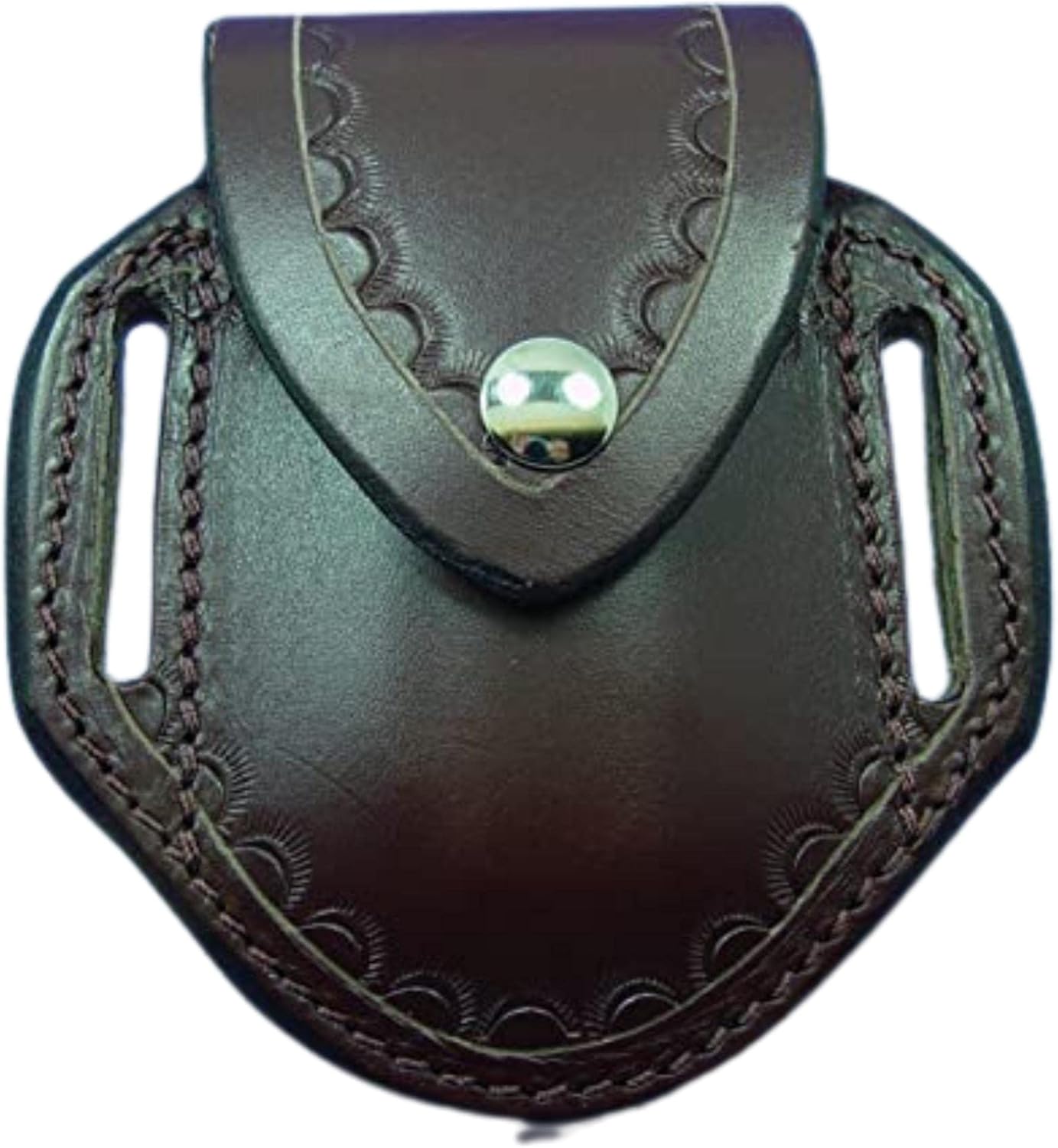 Custom Made Leather Sheath for The Wave Multi-Tool. Made Out of 10oz Leather Dyed Dark Brown. Right or Left Hand Side Sheath Only The Multitool is Not Included. Fits up to 1 3/4" Belt.