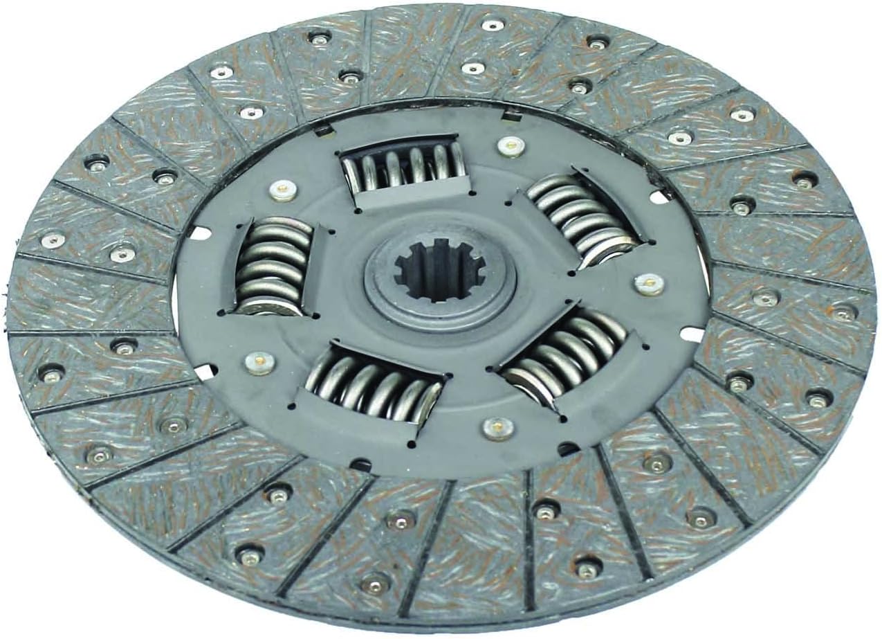 Clutch Kit Set Compatible With Ford F150 F250 F350 Bronco E-150 E-250 Econoline XL XLS XLT Custom Eddie Base XLT Lariat Ghia 1975-1993 4.1L 4.9L L6 5.0L 5.8L V8 GAS OHV Naturally Aspirated (07-016)