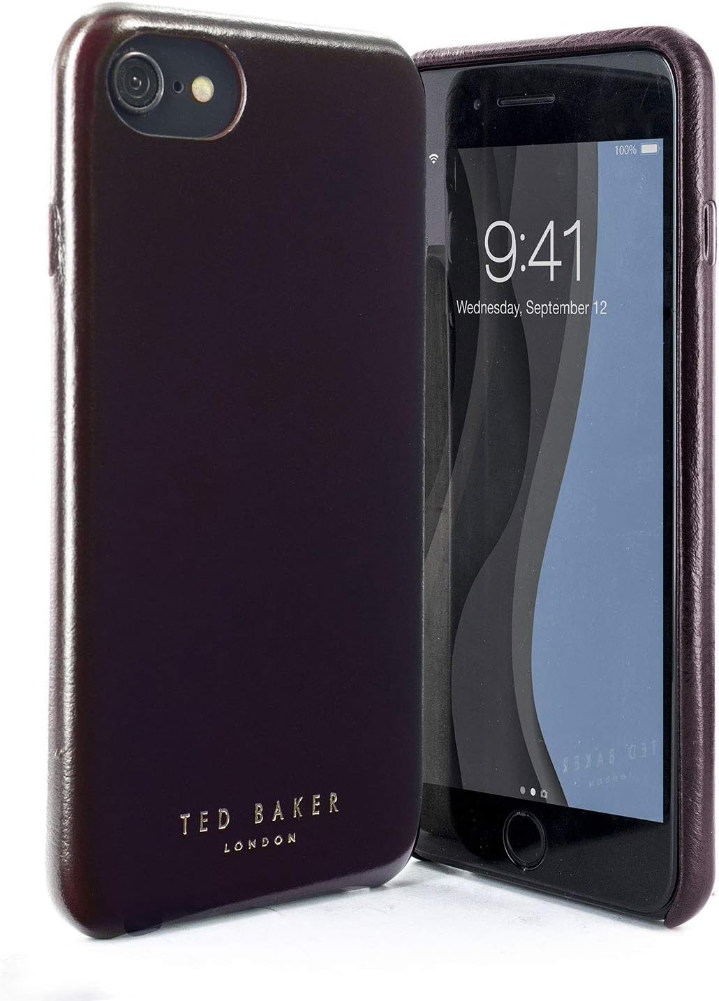 Rеvіеw Dіѕсоunt Ted Baker [Real Leather Fashion MIDOC Real Leather Case for iPhone 8/7 / 6, Protective Cover for Professional Mens/Guys for iPhone 8/7 / 6 - Black Cherry