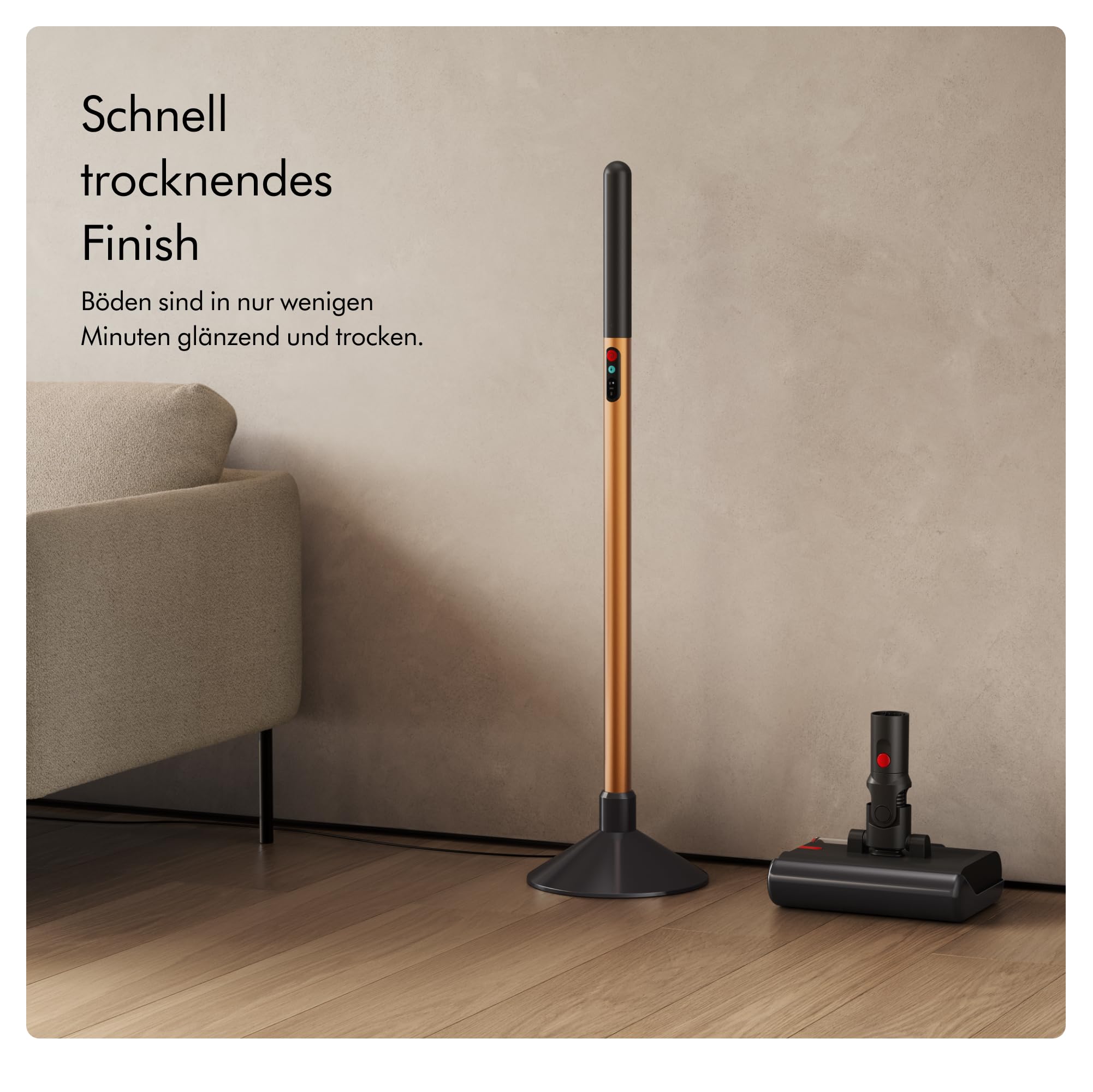 Dyson Pencilwash™ Akku Nassreiniger – Hygienische Reinigung für Hartböden, Fleckenentfernung, Nassreinigung & Saugen in einem, Selbstreinigend, Ultraschlankes und -leichtes Design, 30 Min. Laufzeit