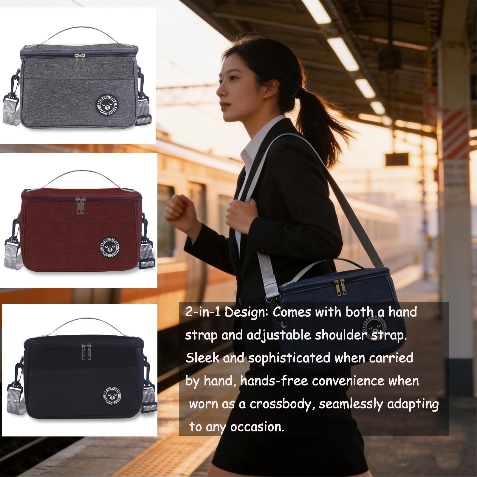 2 pezzo borsa termica pranzo 7.5L+5L,10 pezzo borsa termica piccola,borsa porta pranzo piccola,mini borsa frigo,borsa frigo piccola,borsa pranzo ufficio