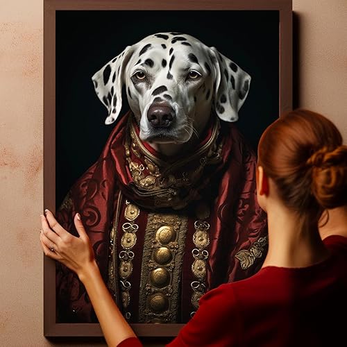 Miniatura 875 de Thuan Chow Chow Retrato de mascota con disfraz real de perro en un disfraz retrato de perro con vestimenta Retrato medieval de mascota retrato