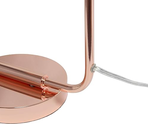 Miniatura 9 de Elegant Designs LD1060-RGD - Lámpara de mesa de alambre de malla, oro rosa