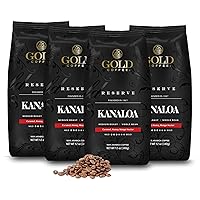 Vista 9 de Gold Coffee Kanaloa Premium House Blend, tostado medio, molido 100% café arábica, 1 libra