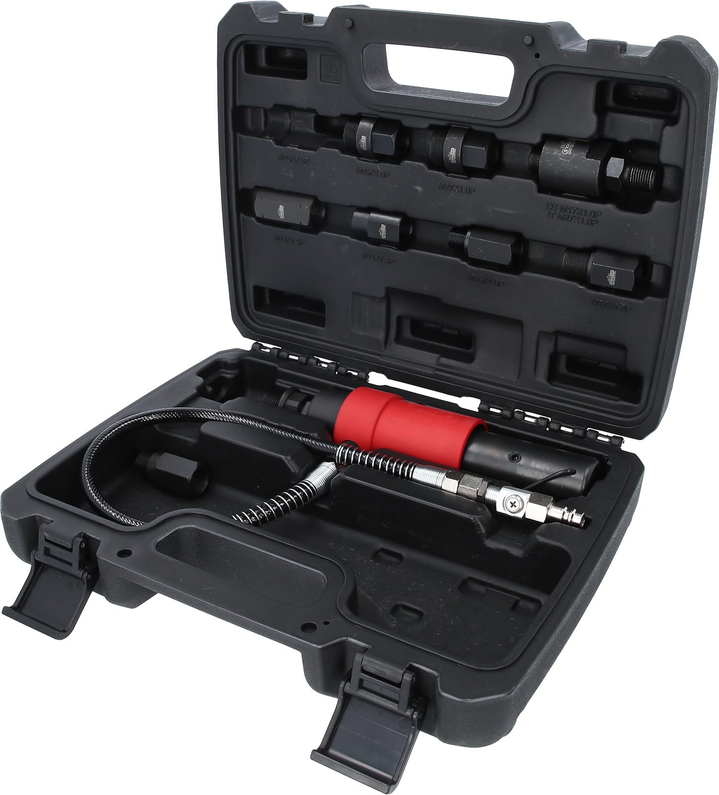KS Tools 152.1130 zestaw do wyciągania wtryskiwaczy sprężonego powietrza, 9-częściowy