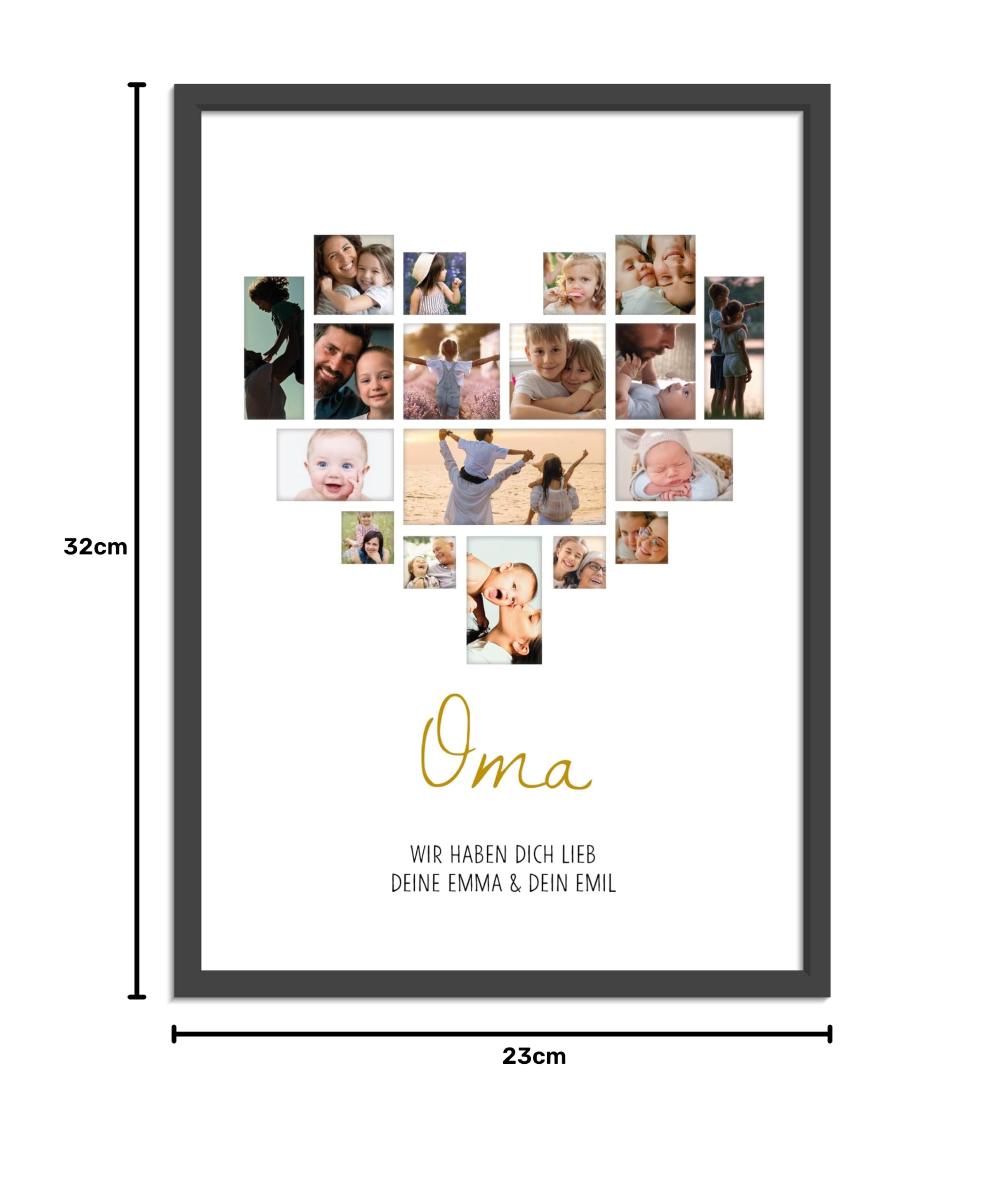 OWLBOOK® Personalisierte Geschenke für Oma Fotogeschenke für Oma Geschenke zum Geburtstag Geburtstagsgeschenke für Oma… – Ansicht 7