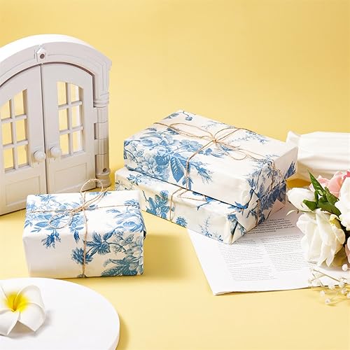 Miniatura 5 de 30 piezas de papel de seda de peonía, hojas de papel de regalo de 14 x 20 pulgadas para embalaje de bolsas de regalo, boda, fiesta de cumpleaños