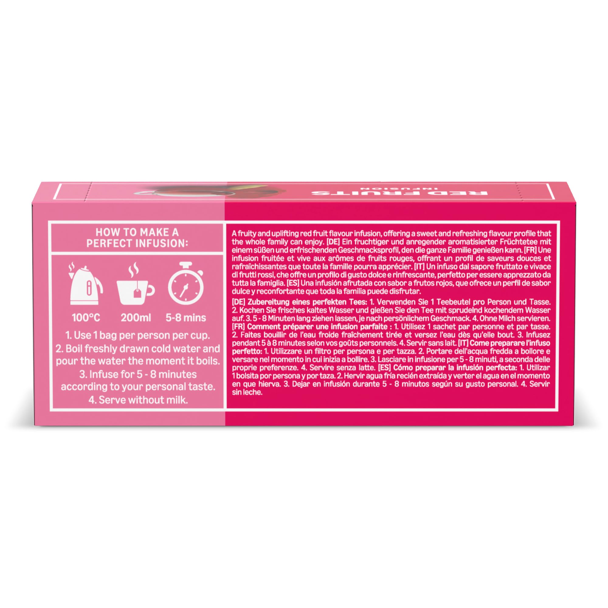 By Amazon Frutos Rojos Infusión 25 Bolsitas