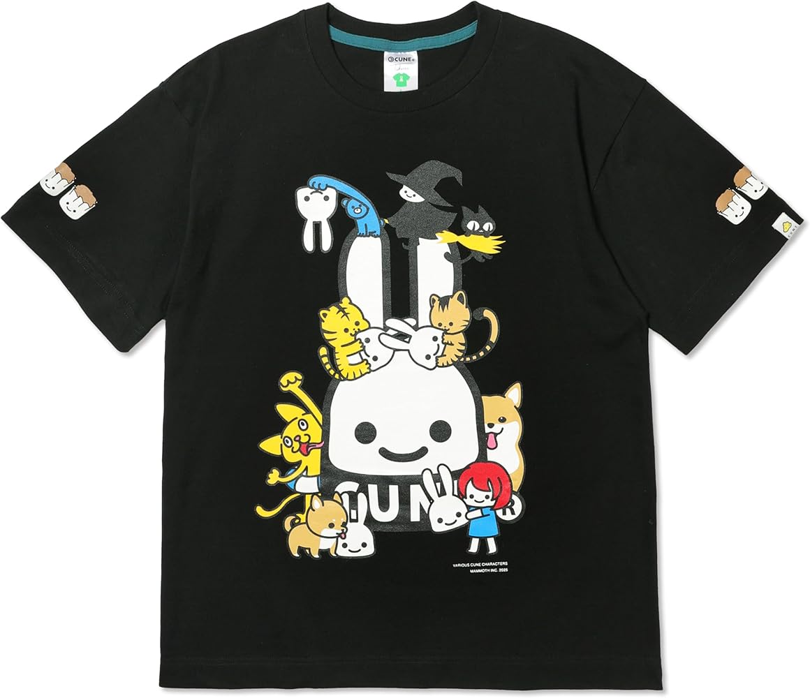 Amazon | [Cune] VARIOUS CHARACTERS S/S Tee SET (JP, アルファベット