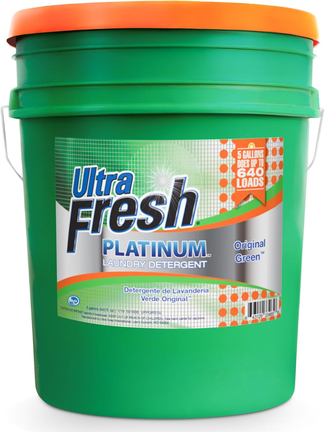 Ultra Fresh Liquid Laundry Detergent Washing Soap,...