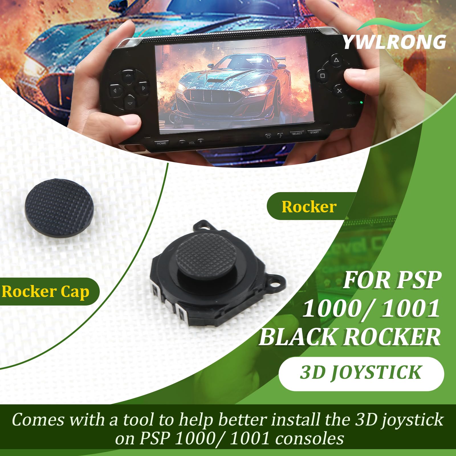 Amazon.com: 2Pack Joysticks Replacement for Sony PSP 1000 1001 3D