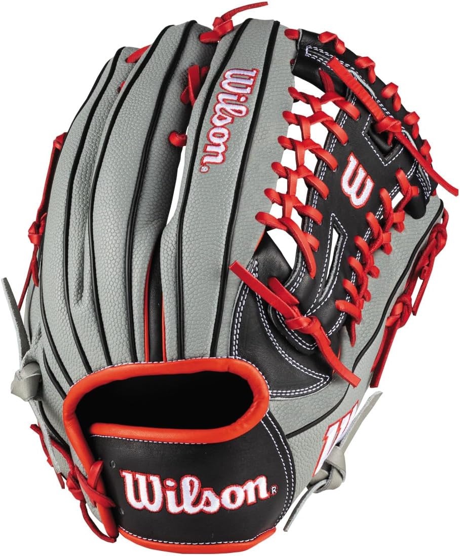 Wilson WBW101585 WBW101585 Soft Baseball Glove The Wannabe Hero Dual Utility Type 95 (Thumb Pad / 2 Pinky Finger Compatible)