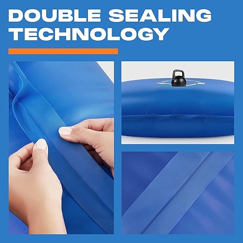 Miniatura 4 de RECHIATO Almohada de piscina para piscinas sobre el suelo, almohada de piscina para preparar el invierno