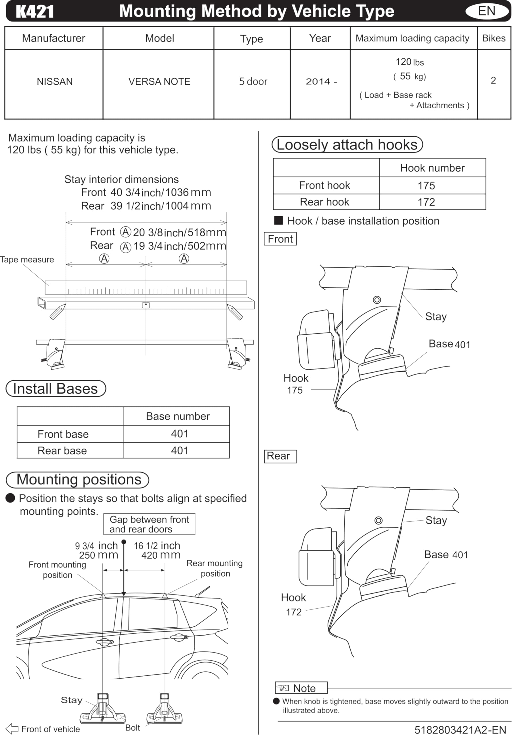 INNO K Haken 100-299