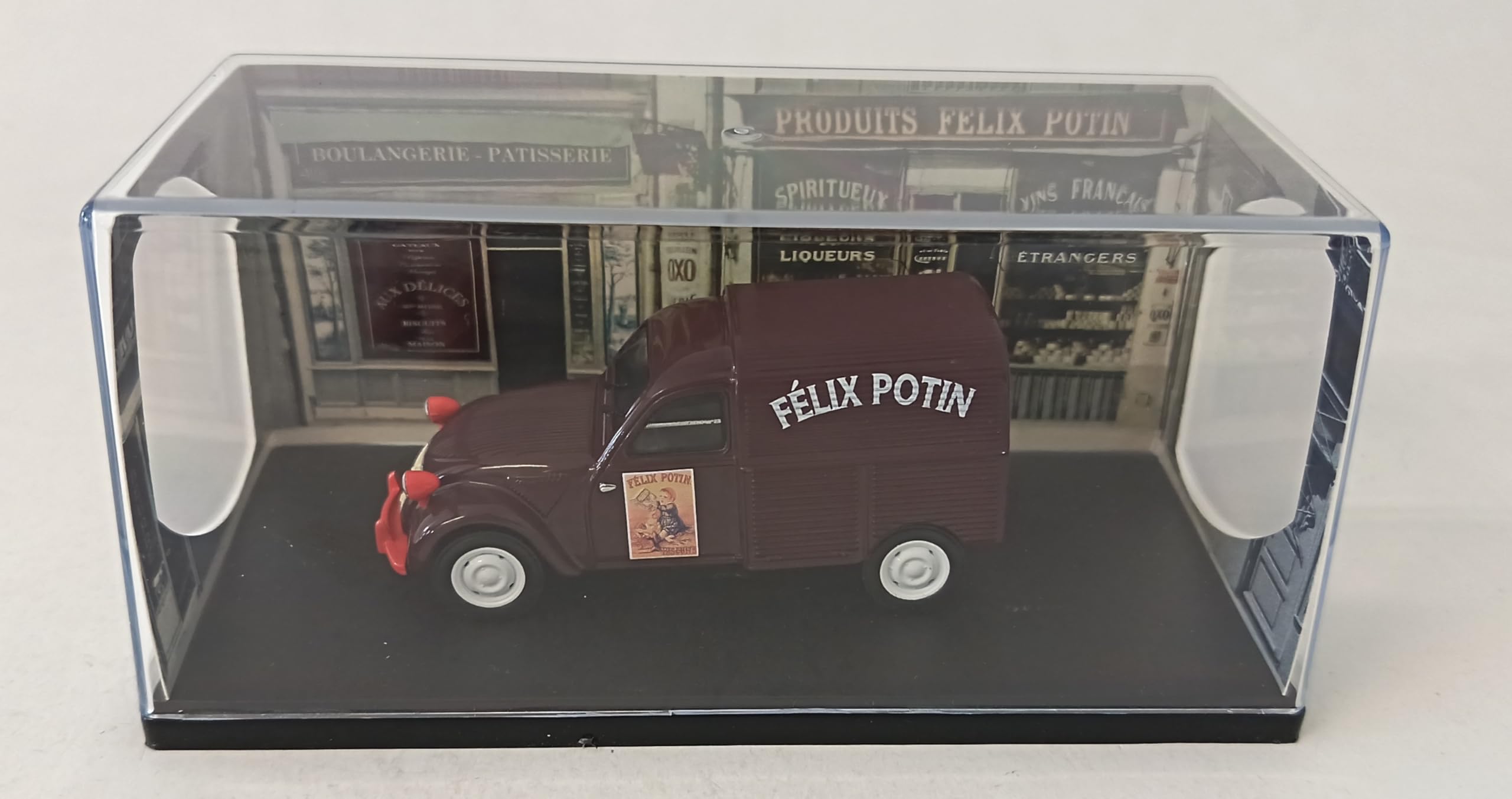 OPO 10 - Voiture Miniature 1/43 Compatible avec Citroën Fourgonnette 2CV Félix Potin - FP402 - 5