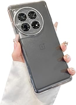Hurgoer Soft Clear Case for Oneplus 13. Glossy Thin Cover Full Protection. No Yellow Shockproof Slim Clear, Oneplus 13