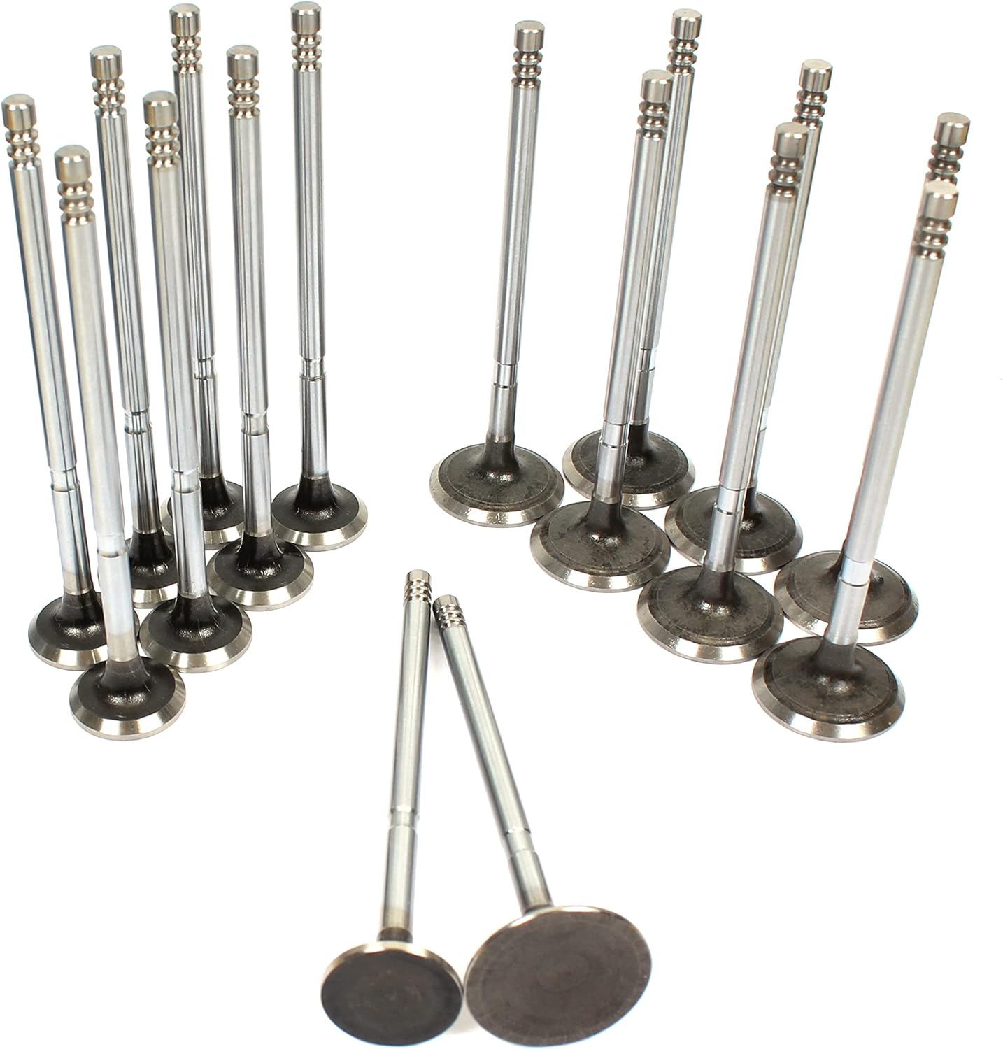 CNS INTAKE EXHAUST VALVES KIT COMPATIBLE WITH 02-08 Mini Cooper 1.6L SOHC 1.6L DOHC