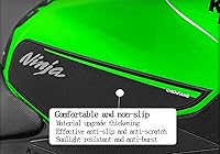 Vista 4 de TZMAPU Almohadilla de tanque compatible con 400, protector de tanque de motocicleta, kit de calcomanías antideslizantes para tanque de combustible