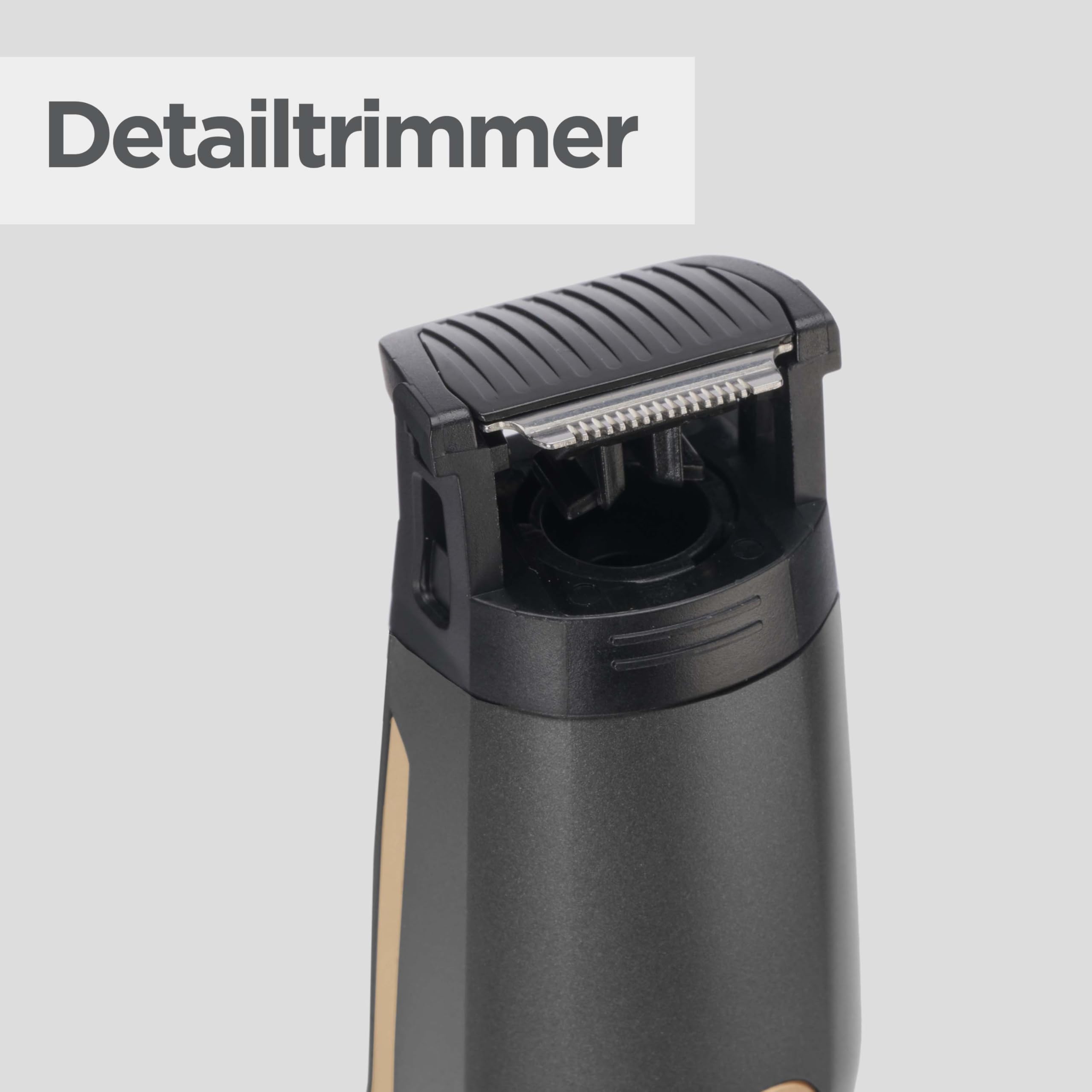BaByliss MT987E Multi-Trimmer Graphite Precision 12 in 1, Cordless, Testina di precisione, Testina corpo, Testina barba, Testina naso/orecchie, Testina rasatura