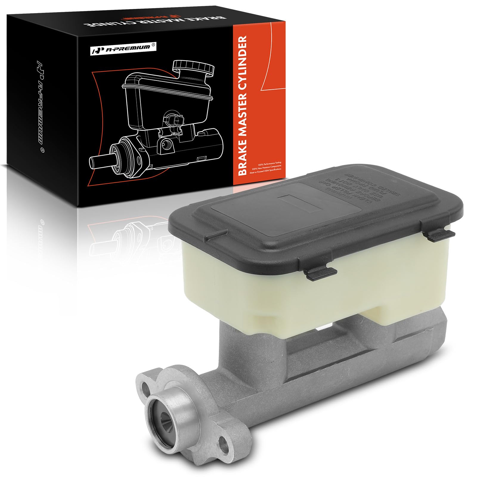 A-Premium Brake Master Cylinder with Reservoir and Cap Compatible with Chevrolet and GMC Vehicles- Express 2500, Express 3500, Savana 2500, Savana