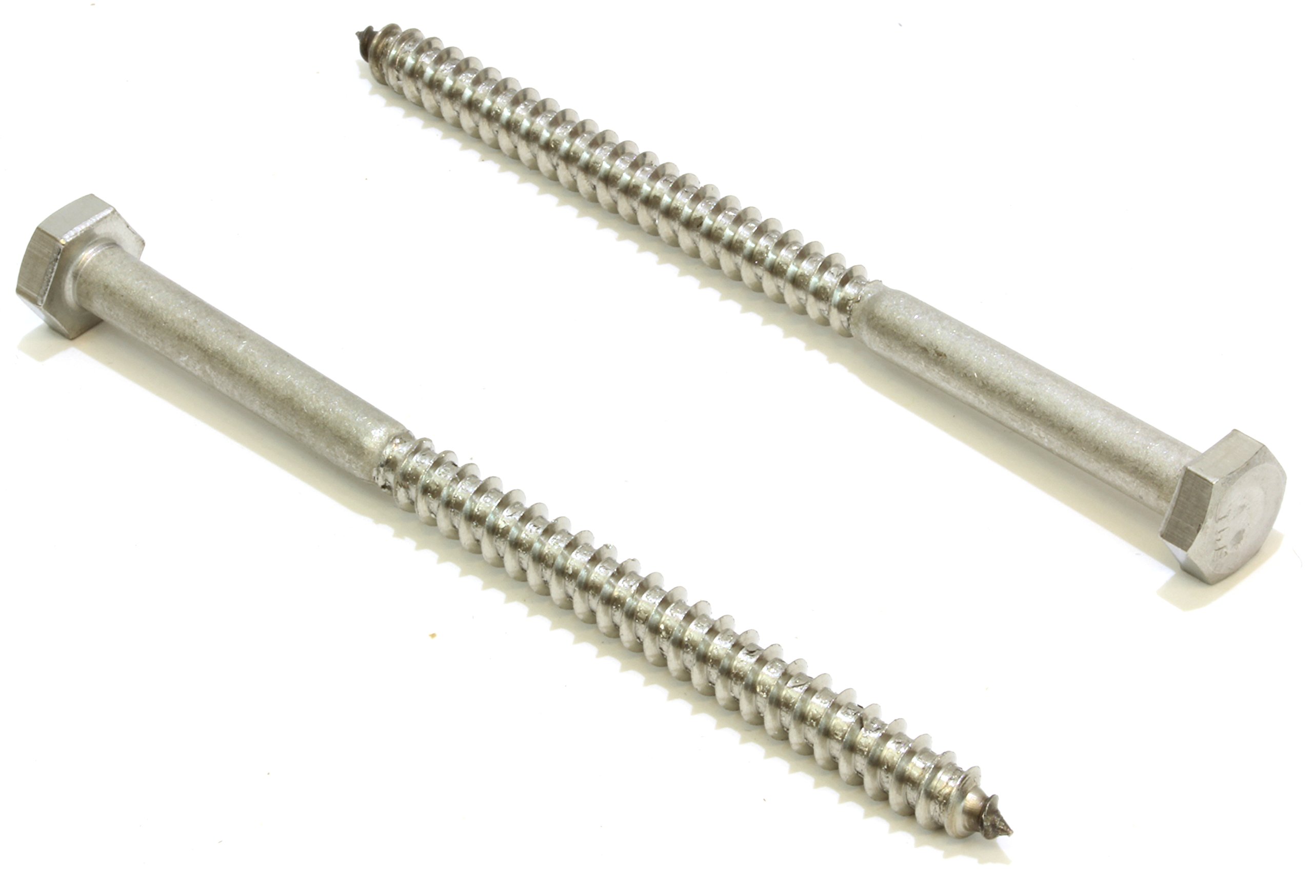 Vis de fixation bois 1/4" x 4" en inox pour réussir la construction d'une terrasse