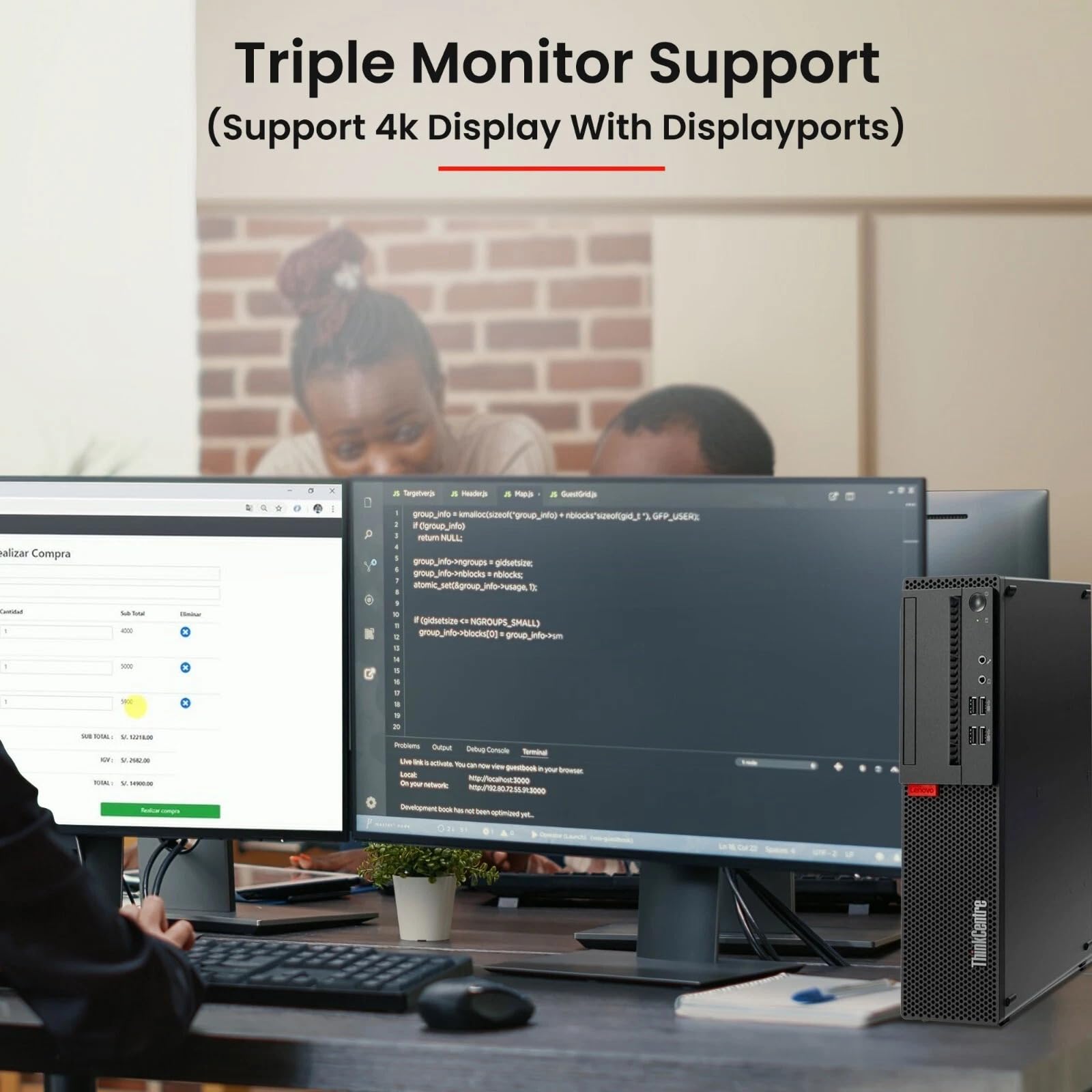 Amazon.com: Lenovo ThinkCentre M910S Desktop Computer PC - Intel