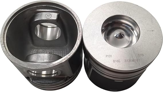 Piston With Pin And Clips 3135M161 Suitable For Perkins 1104D.44T(NL) And 1104D.44TA(NM) Engines
