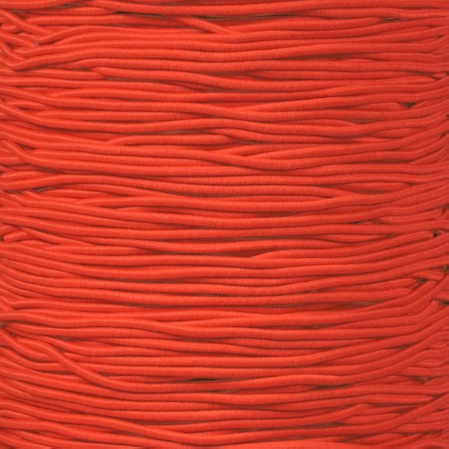 PARACORD PLANET Elastic Bungee Nylon Shock Cord 2.5mm 1/32", 1/16", 3/16", 5/16", 1/8”, 3/8", 5/8", 1/4", 1/2 inch Crafting Stretch String 10 25 50 &amp; 100 Foot Lengths Made in USA