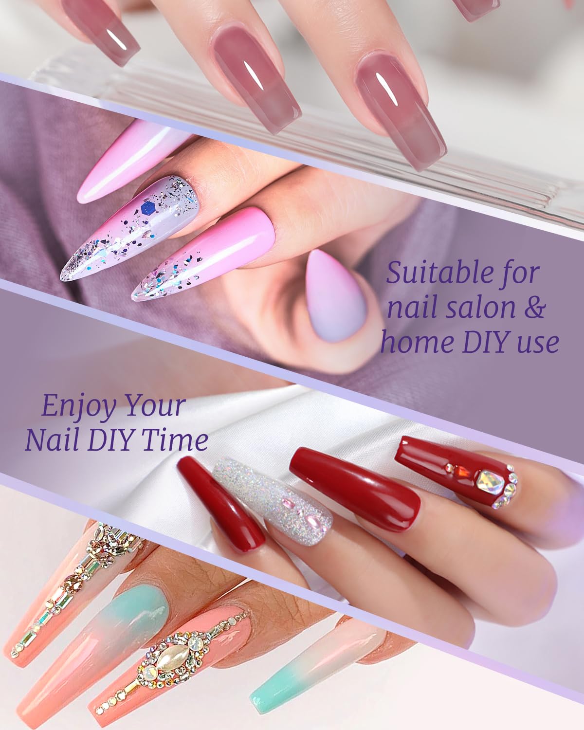mlogiroa Mini luz UV para uñas, luz de curado de mano, lámpara LED portátil de 3 W con 2 ajustes de temporizador, 20/60 segundos, para el hogar, salón de belleza, esmalte de gel para mujeres (blanco)