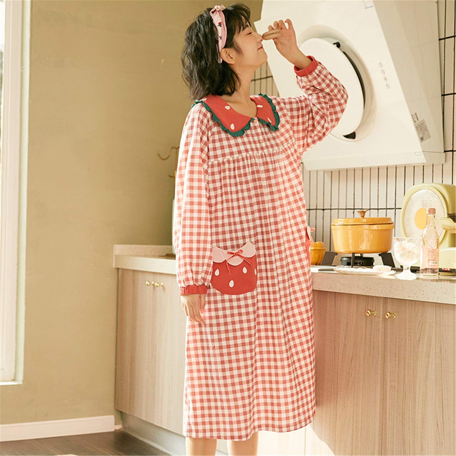 Pijama de invierno para mujer, conjunto de pijama suave de manga larga para mujer