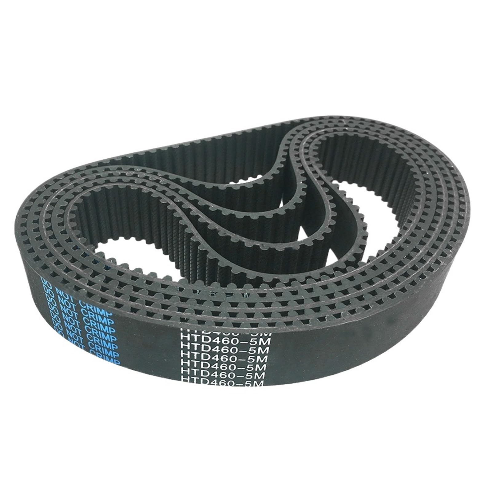 Correa dentada HTD 5M 455/460/465/470mm de longitud 10/15/20/25mm de ancho 5mm de paso dientes de polea de goma 91 92 93 94(455mm,1PCS_20MM)