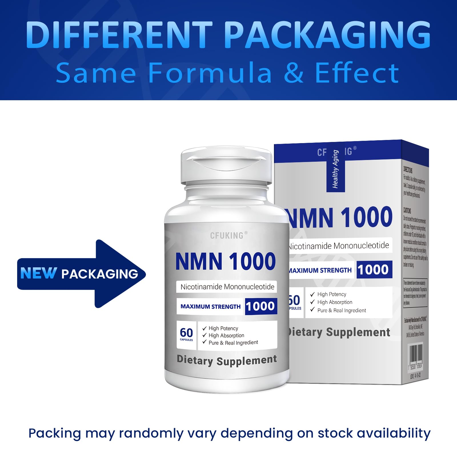 Amazon.com: NMN 1000mg Per Serving Maximum Strength - 99% Pure NMN