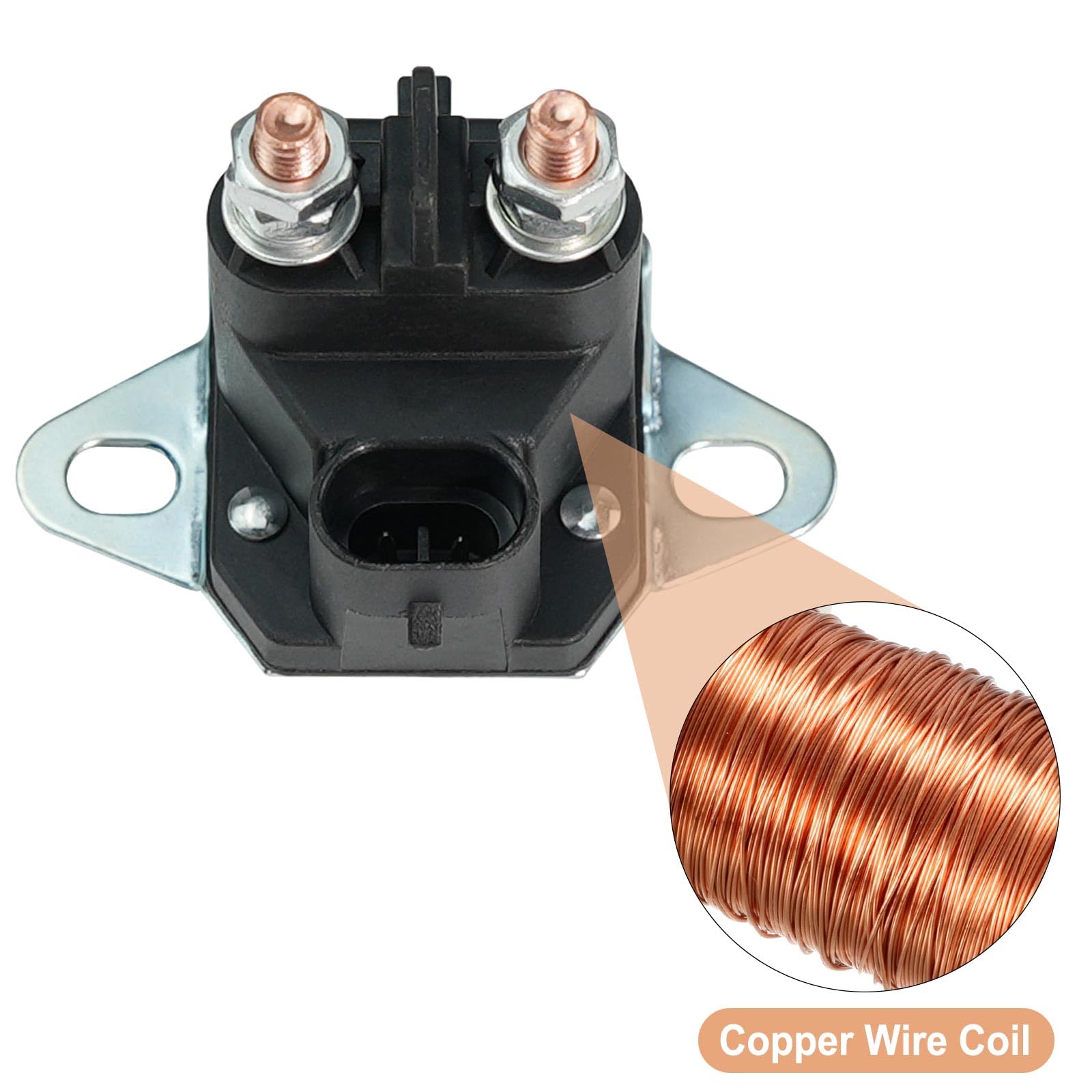 04781700 - Solenoide de arranque para cortacésped de 12 V compatible con cortacéspedes Grave-ly Ari-ens Zero Turn Zoom IKON ZTX ZT XL