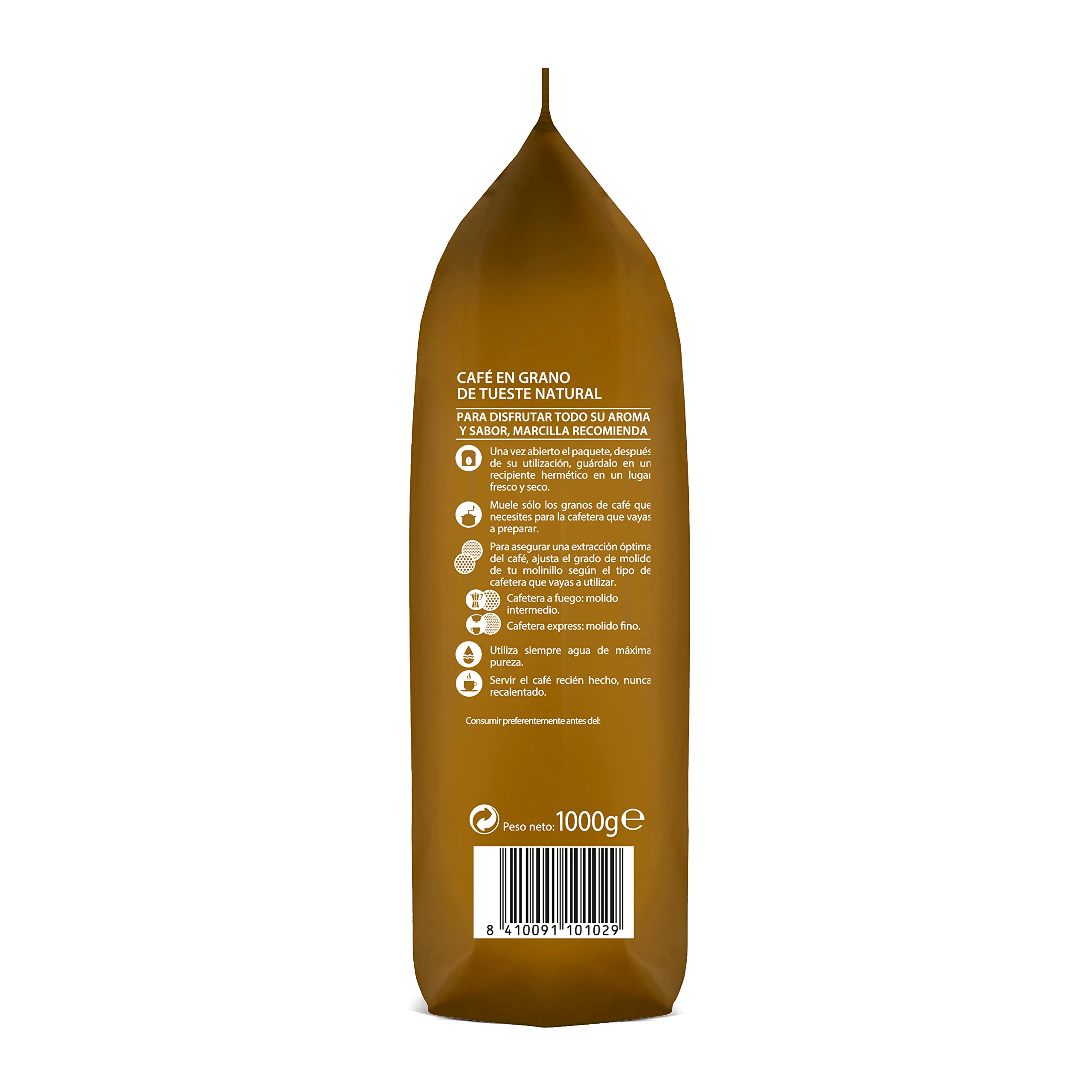 Marcilla Café Grano Gran Aroma | Natural | 1000g — view 3