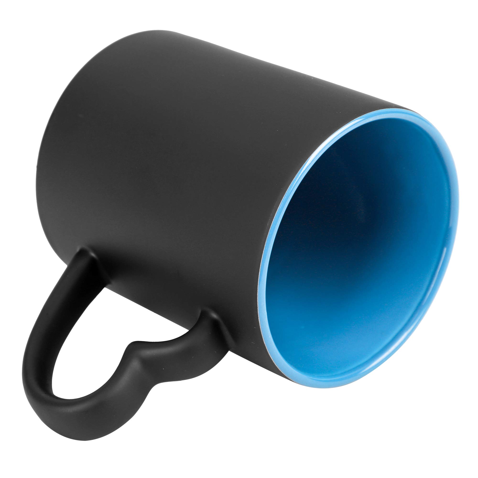 Tazza Magica Personalizzata Con Foto E Testo - Cambia Colore Con Il Caldo - Ceramica A Manico Cuore Con Cucchiaio - 2